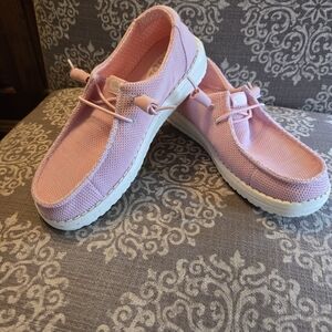 Hey Dude Pink Women's Flats